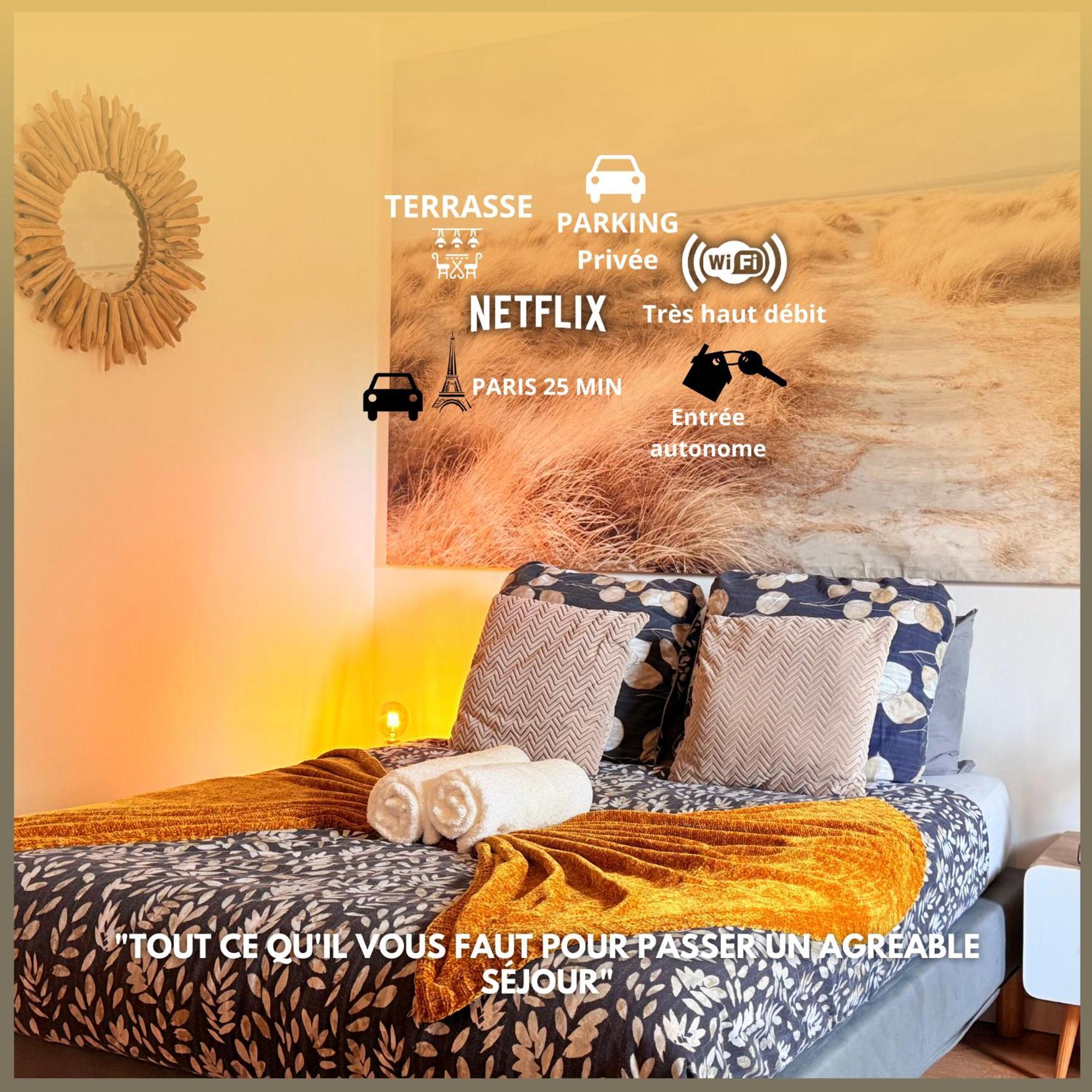 Les Dunes Studio Ideal Couple,Solo,Famille&Pro Vitry-sur-Seine Exteriör bild